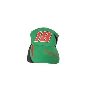 NASCAR Vintage Bobby Labonte #18 Green Hat Cap VTG 2000 Racing Adjustable OSFM